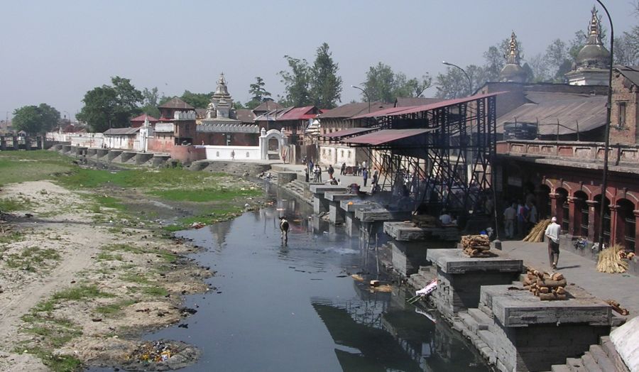 Bagmati River in Kathmandu