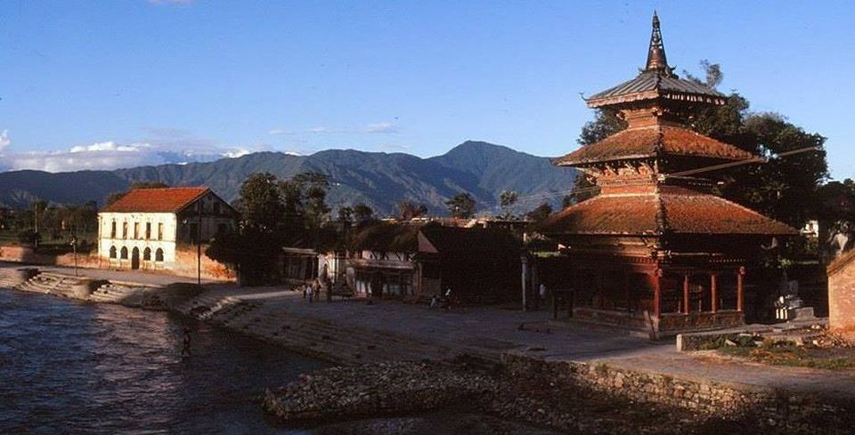 Indrayani Temple on Bagmati River in Kathmandu