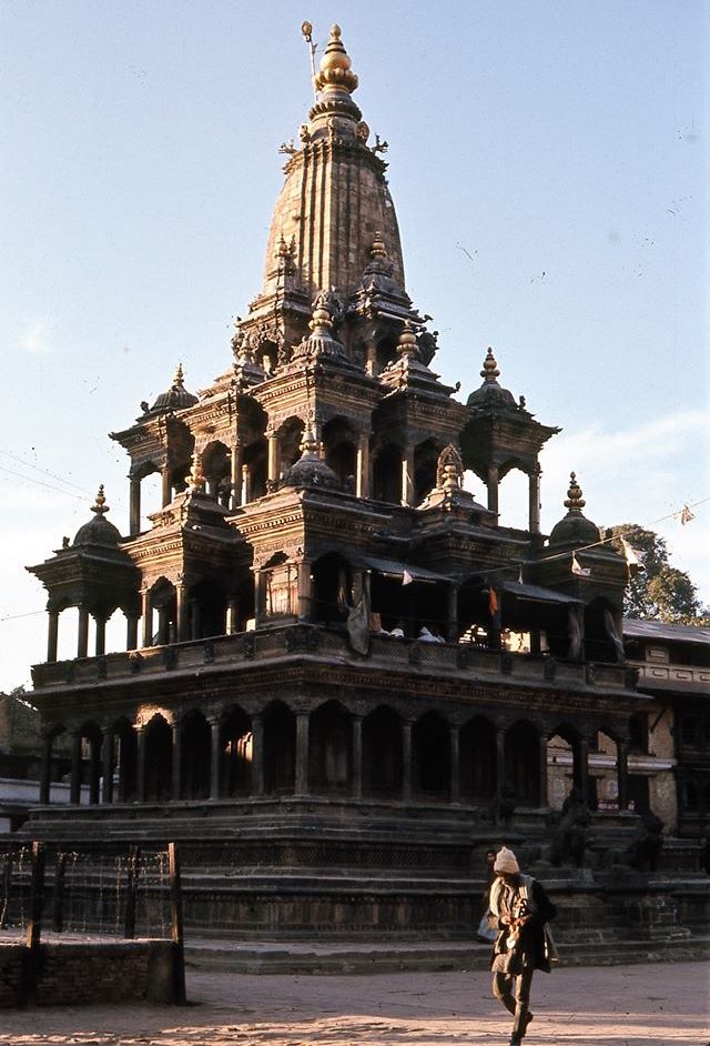 Krishna Mandir Temple in Durbar Square in Patan