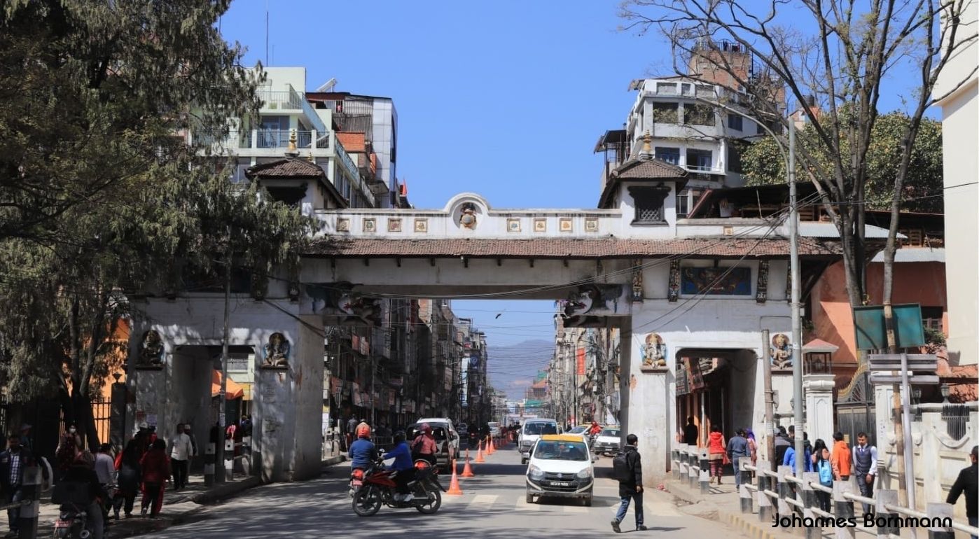 New Road in Kathmandu