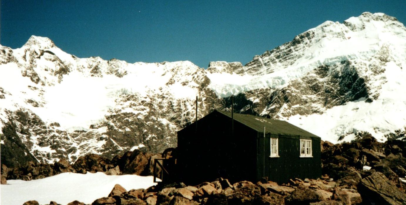 Mt. Sefton from the Mueller Hut