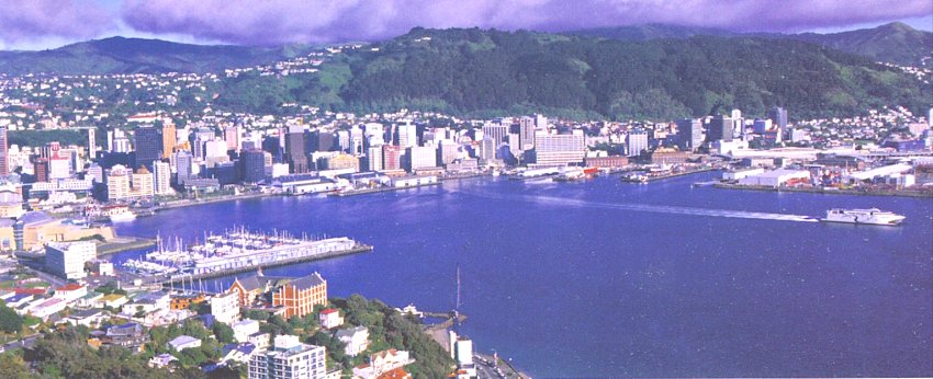 Lambton Harbour in Wellington