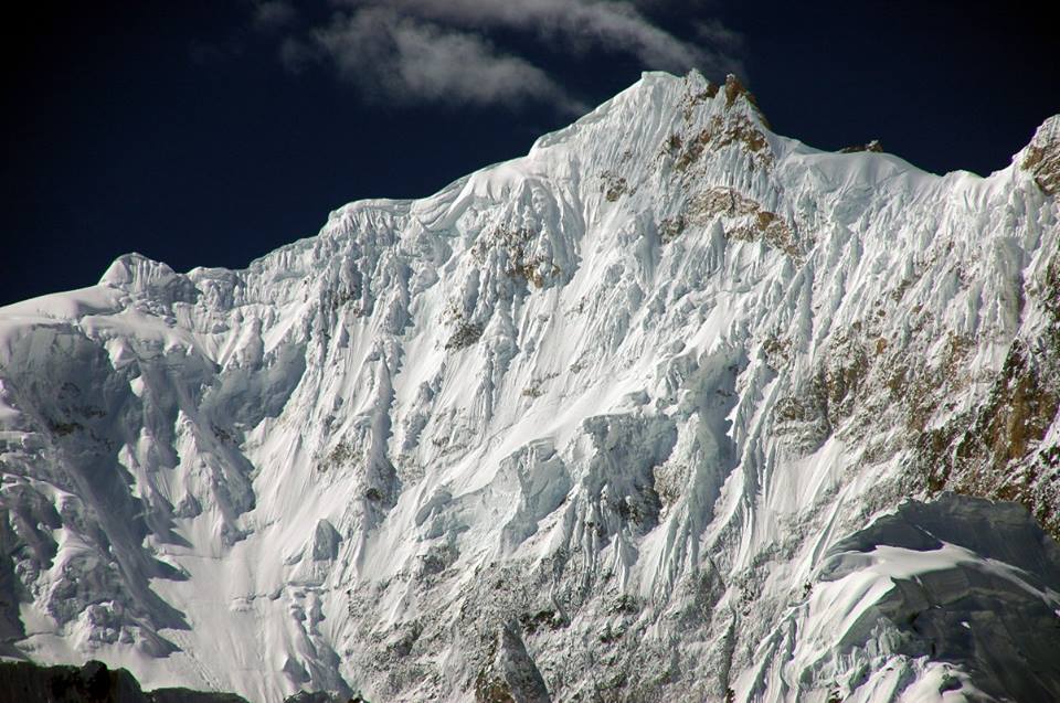 Biarchedi Peak above the Baltoro Glacier in the Pakistan Karakoram