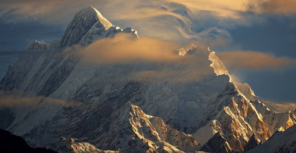 The Seven Thousanders - Malubiting ( 7458m ) in the Karakorum Mountains of Pakistan