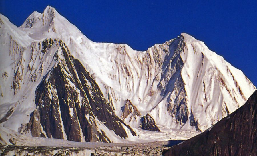 The Seven Thousanders - Malubiting ( 7458m ) in the Karakorum Mountains of Pakistan