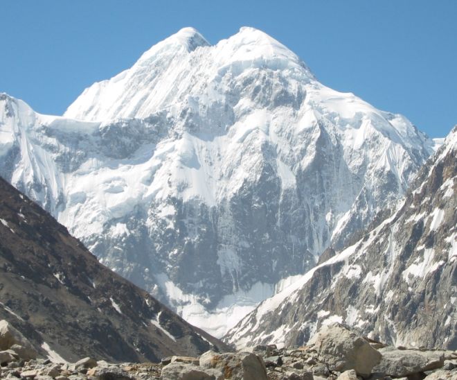 The Seven Thousanders - Kampire Dir ( 7168m ) in the Karakorum Mountains of Pakistan