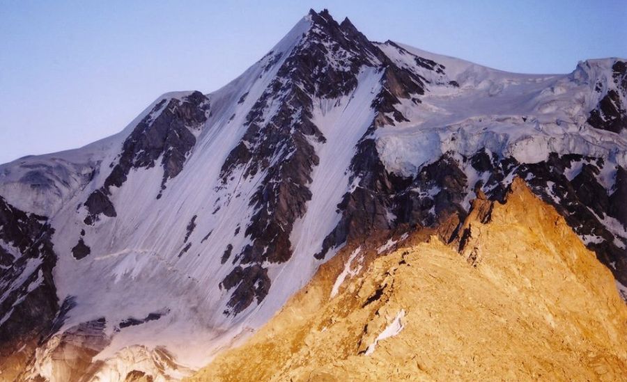 Rupal Peak beneath Rupal Face of Nanga Parbat - the World's ninth highest mountain in the Pakistan Karakorum