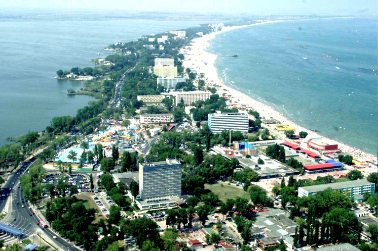 Mamaia on the Black Sea Coast of Romania