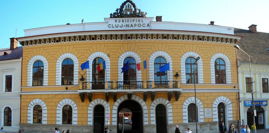 Old City Hall in Cluj-Napoca in Romania