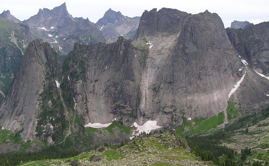 Ergaki Mountain Range in Russia