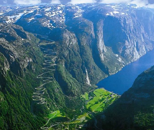 Lysefjord in Norway