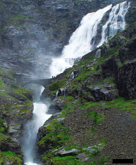 Stigfossen Falls in Norway