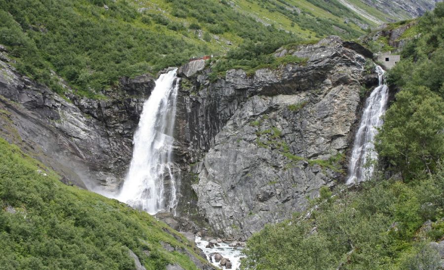 Falls at Videsetar in Norway