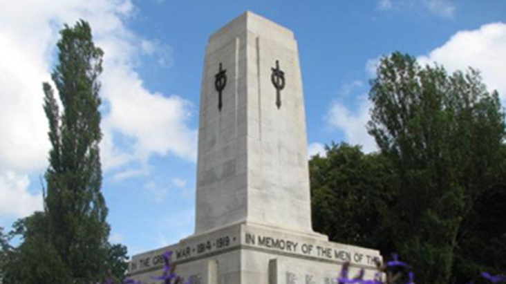 The Cenotaph in Airdrie