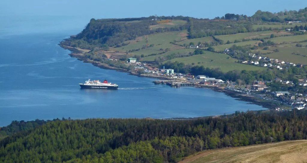 Ferry at Brodick