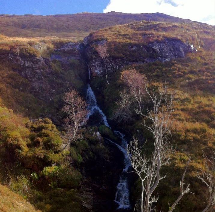 Waterfalls on Beinn a' Choin