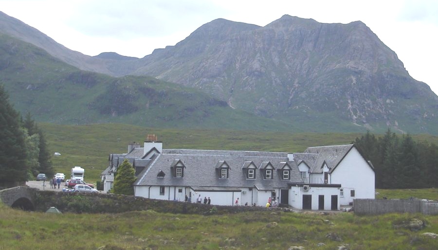 Kingshouse Hotel and Creise from the West Highland Way
