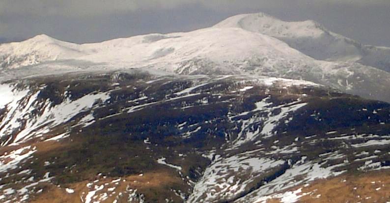 Munro to North of Beinn Chuirn