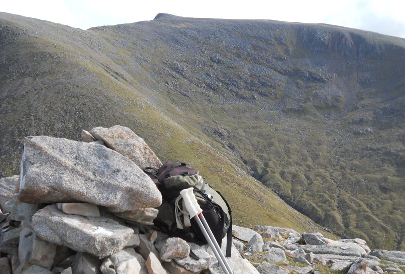 Clach Leathad from summit of Beinn Mhic Chasgaig
