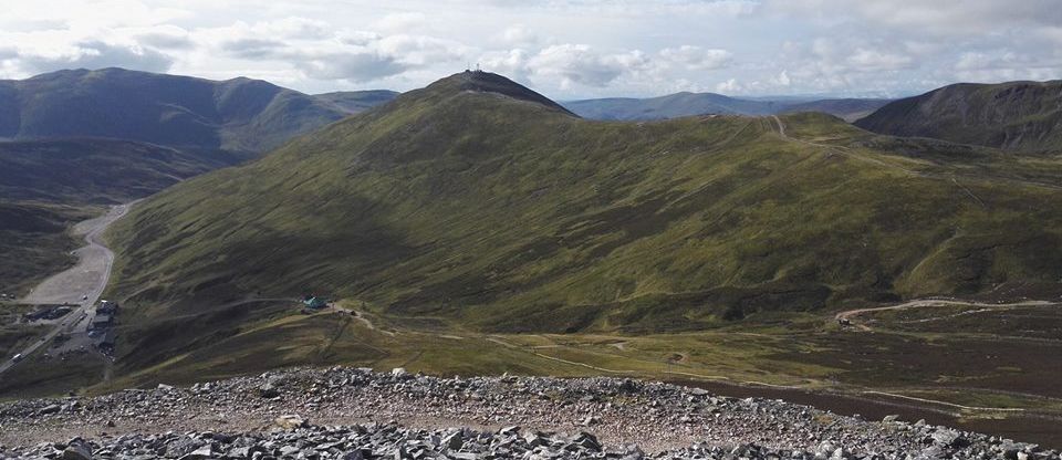 Cairnwell from Carn Aosda