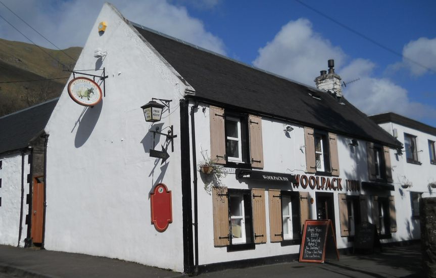 Woolpack Inn in Tillicoultry - the neighbouring town to Alva