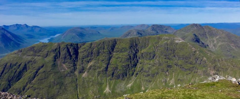 Three Sisters of Glencoe - Beinn Fhada ridge