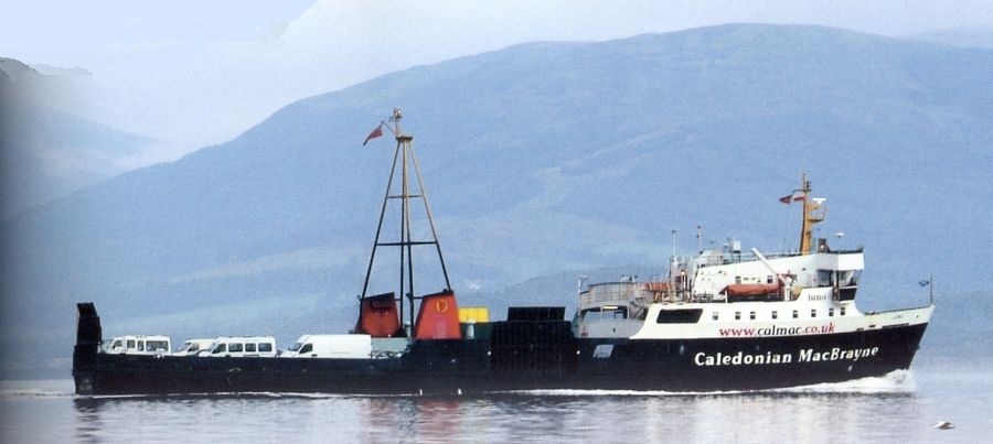 Ferry for the Isle of Bute in the Firth of Clyde