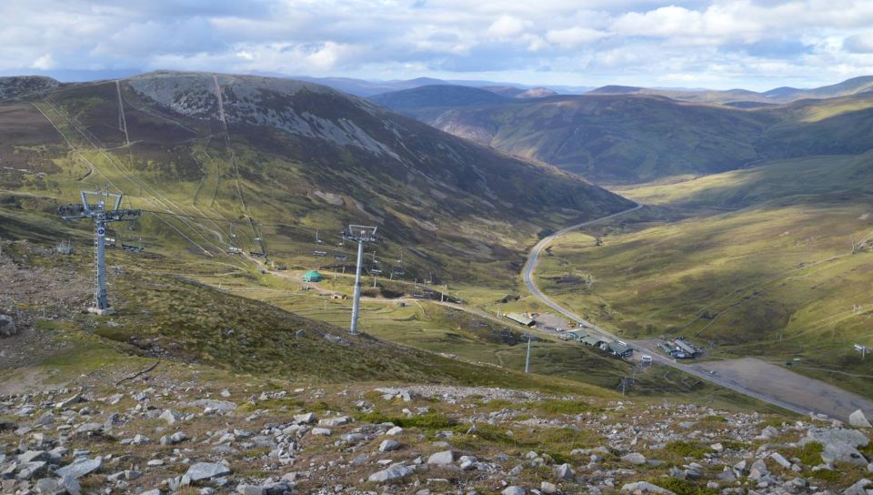 Carn Aosda above Glenshee from The Cairnwell