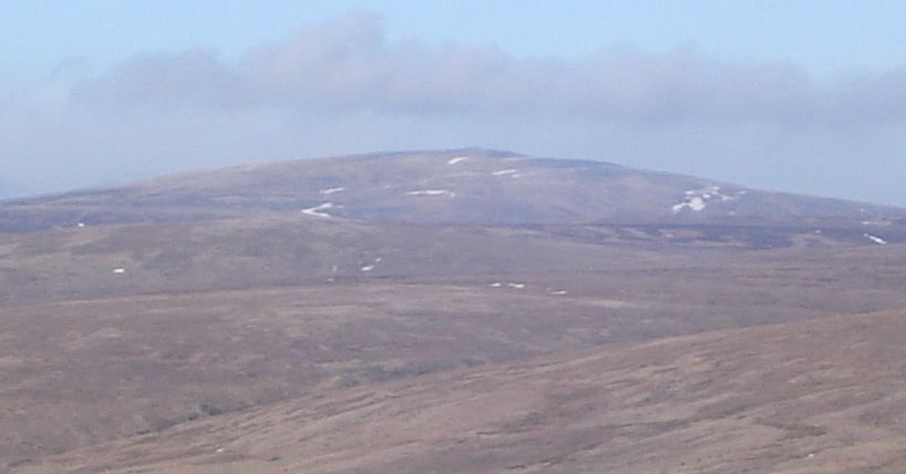 Earl's Seat - the high point of the Campsie Fells on ascent to Cort-ma Law