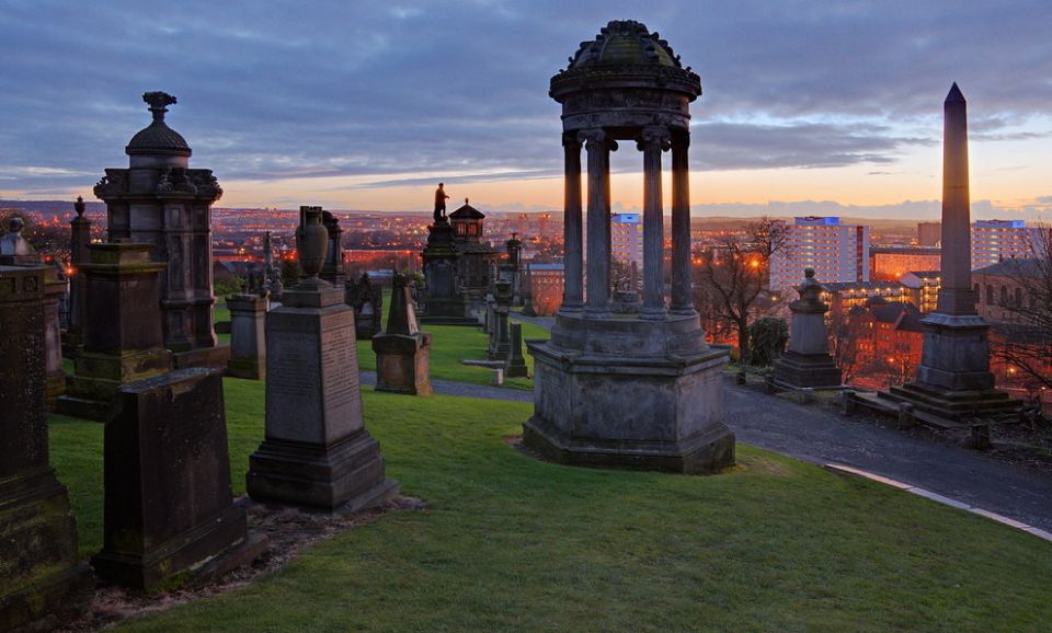 Necropolis in Glasgow