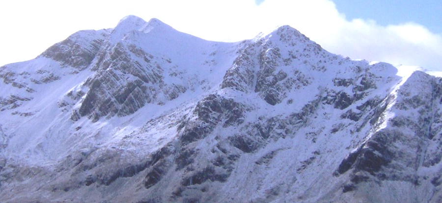 Stob Ban in The Mamores