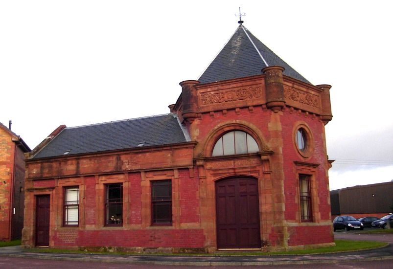 Old Booking Office on River Clyde Walkway