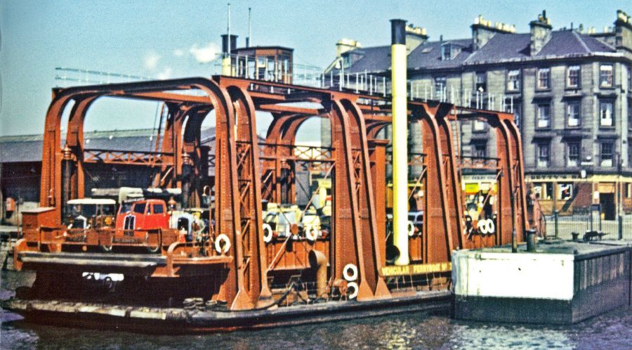 Glasgow: Then - Former Car Ferry on River Clyde