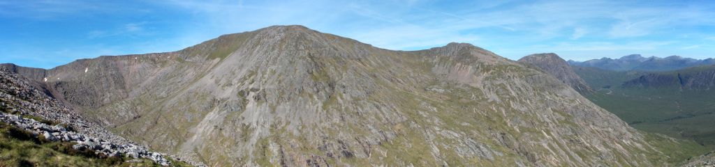 Creise ridge on ascent of Meall a' Bhuiridh
