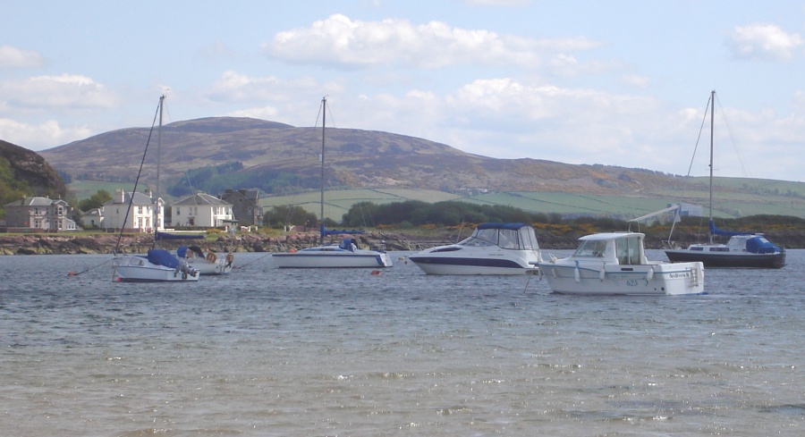 Boats in Millport Bay