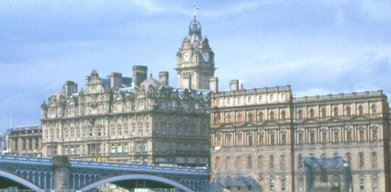 Balmoral Hotel in Edinburgh City Centre