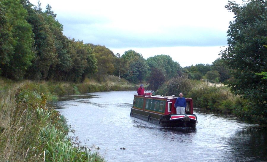 Cruise Boat on the Forth & Clyde Canal