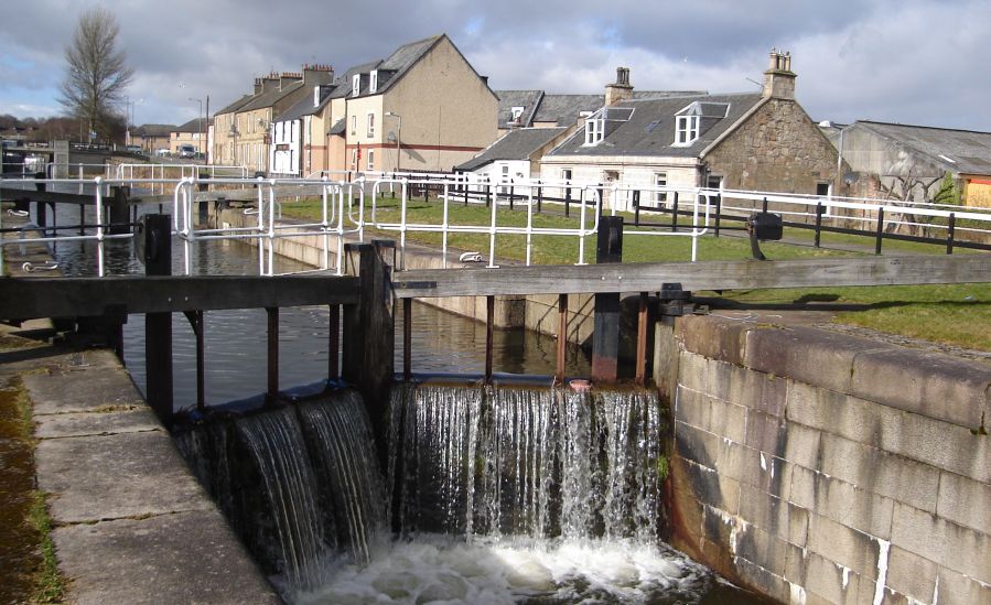 Lock 15 on Forth and Clyde Canal