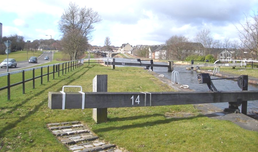 Lock 14 on Forth and Clyde Canal