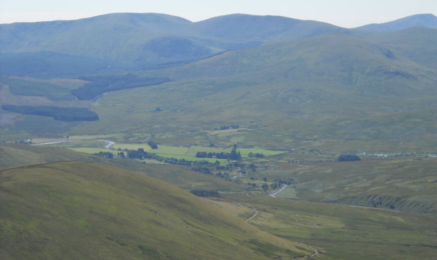 The Corbett Corserine of the Galloway Hills from Cairnsmore of Carsphairn