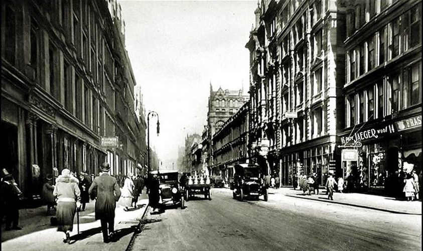 Glasgow: Then - Buchanan Street ( 1920s )
