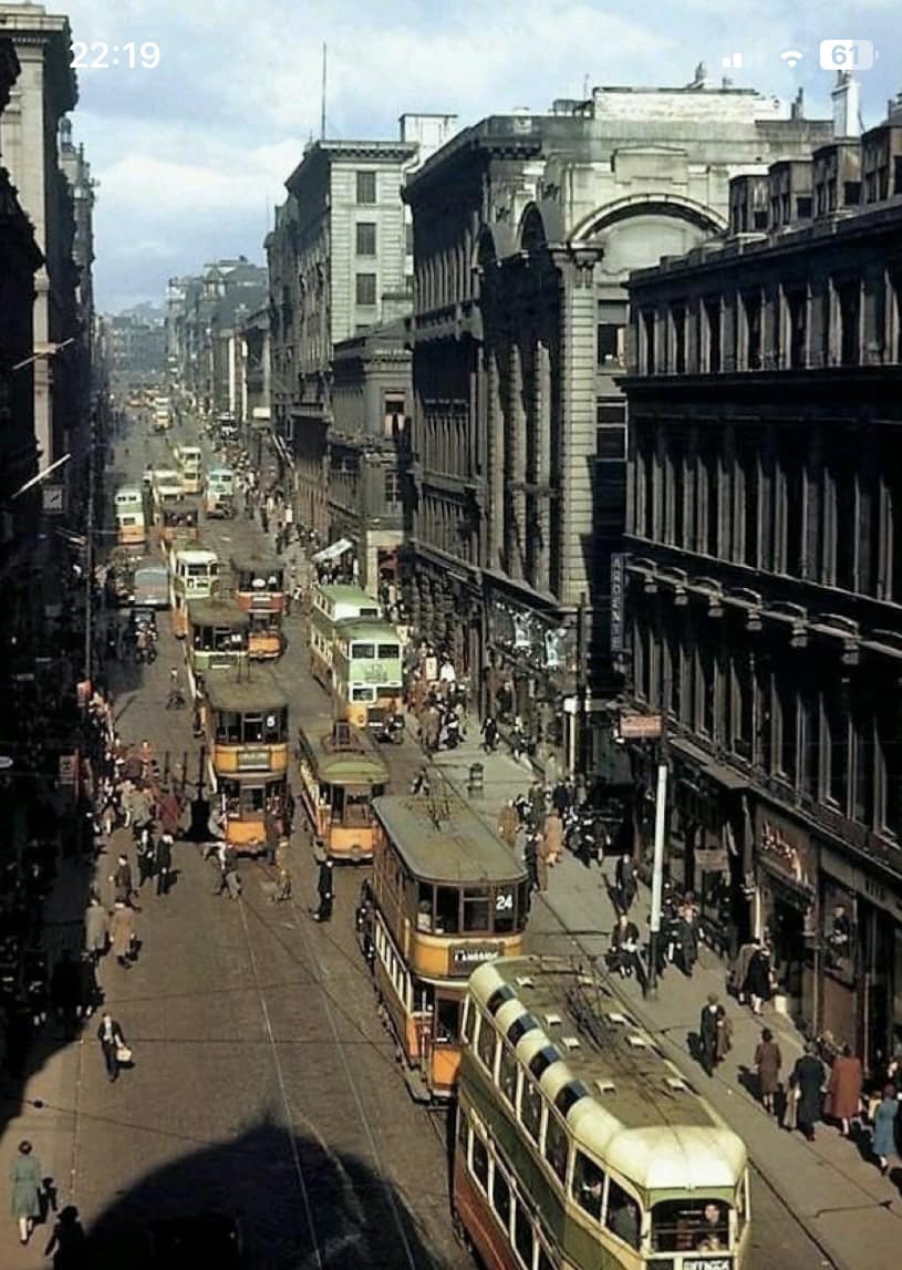 Glasgow: Then - Renfield Street in 1949