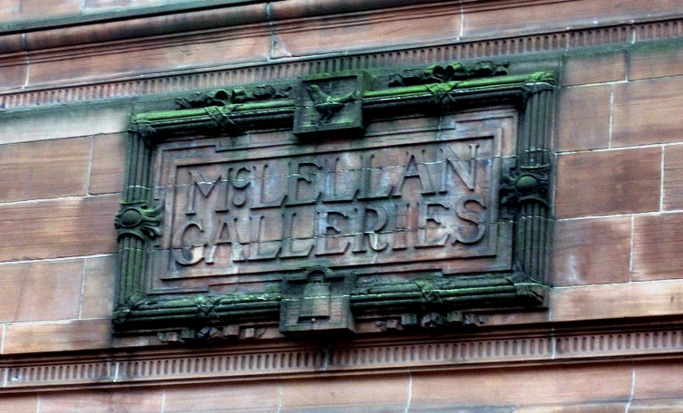 McLellan Galleries in city centre of Glasgow