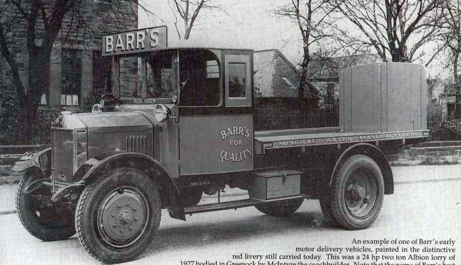 Glasgow: Then - Albion lorry 1927
