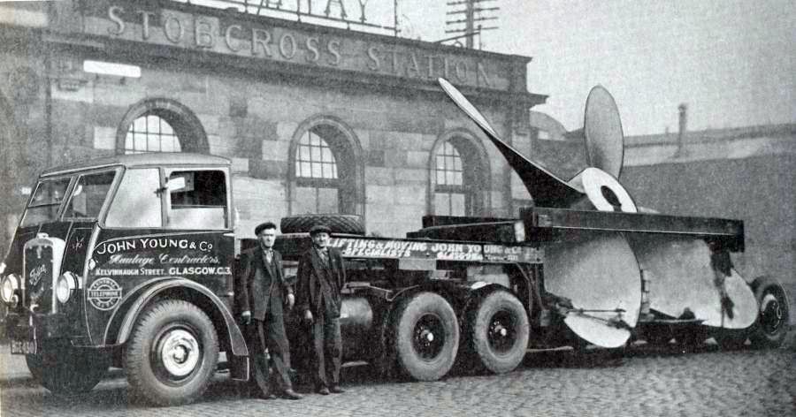 Glasgow: Then - Foden tractor 1938
