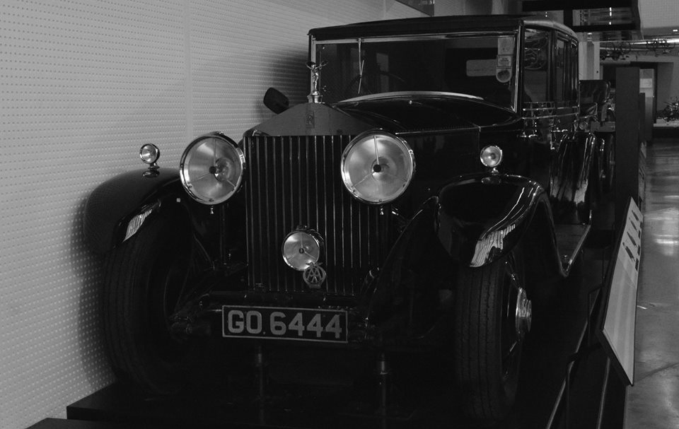 Lord Provost's Rolls Royce in Glasgow Transport Museum