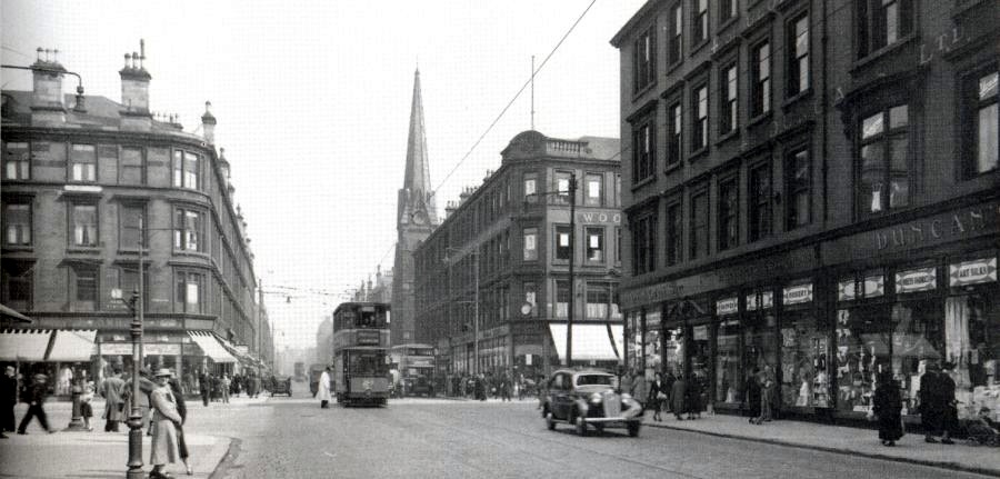 Glasgow: Then - Great Western Road from St. George's Cross
