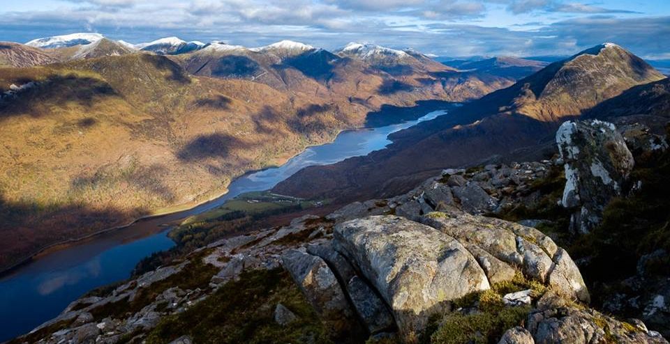 Loch Leven  and Garbh Beinn from the Pap of Glencoe
