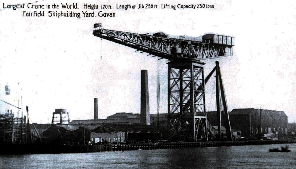 Fairfield's Shipyard Crane