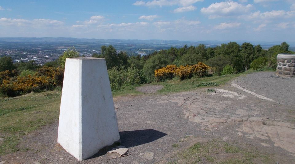 Trig Point on Kinnoull Hill